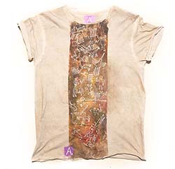 Handpainted and distressed t-shirts from New York